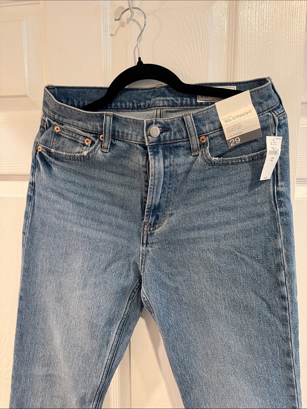 Classic Straight Women's Jeans in Light Blue - Size 29